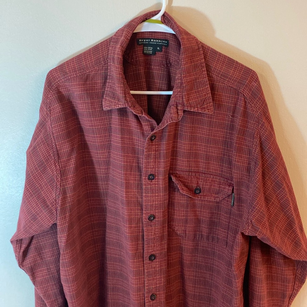 Royal Robbins men’s flannel XL